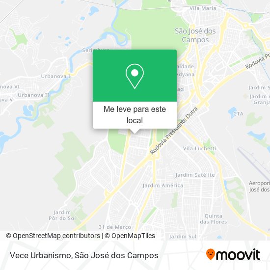 Vece Urbanismo mapa