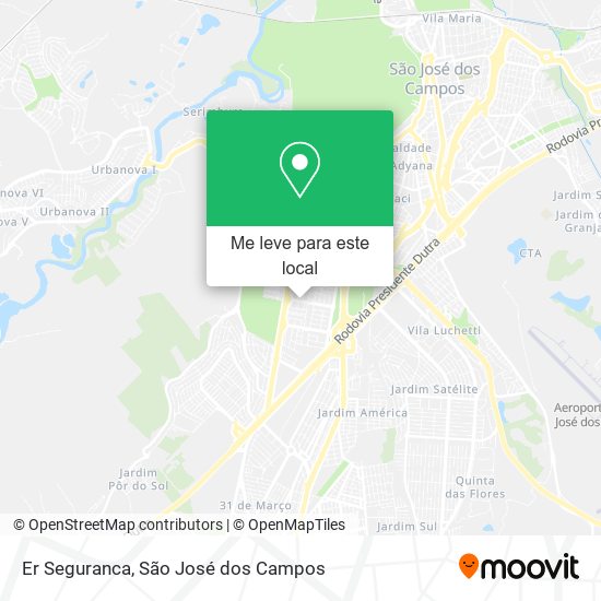 Er Seguranca mapa