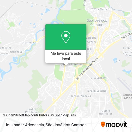 Joukhadar Advocacia mapa