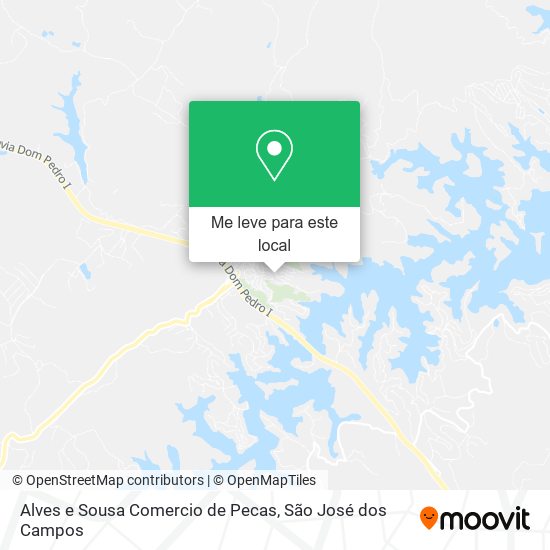Alves e Sousa Comercio de Pecas mapa