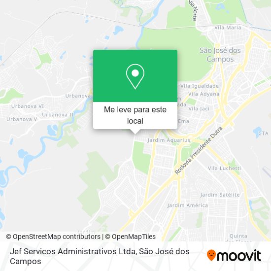 Jef Servicos Administrativos Ltda mapa