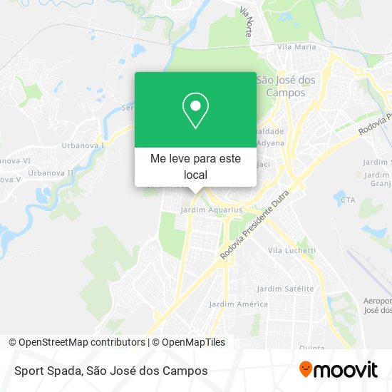 Sport Spada mapa