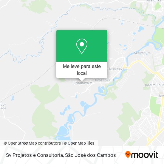 Sv Projetos e Consultoria mapa