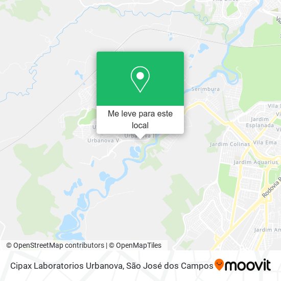 Cipax Laboratorios Urbanova mapa