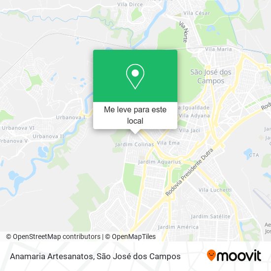 Anamaria Artesanatos mapa