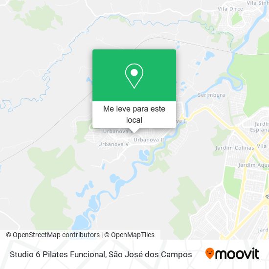 Studio 6 Pilates Funcional mapa