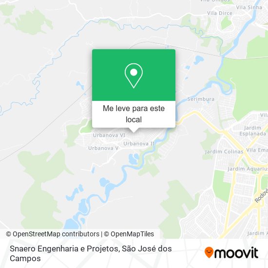 Snaero Engenharia e Projetos mapa
