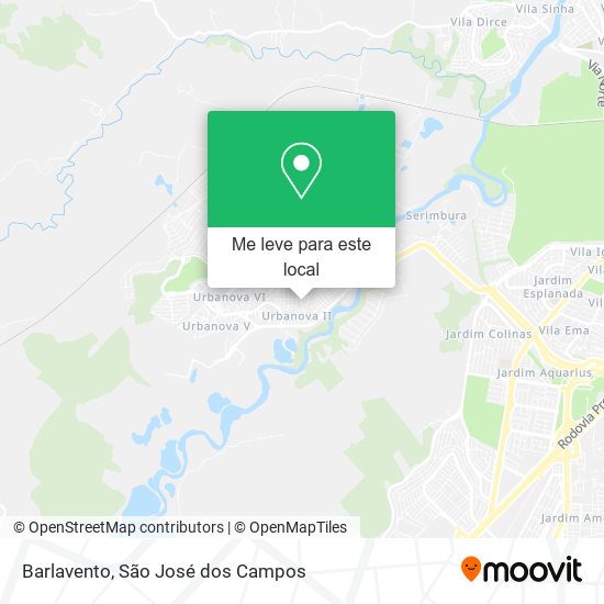 Barlavento mapa