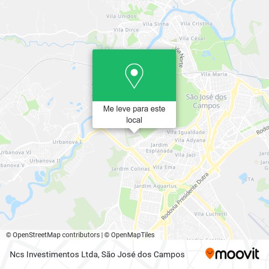 Ncs Investimentos Ltda mapa