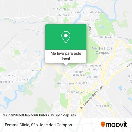 Femme Clinic mapa