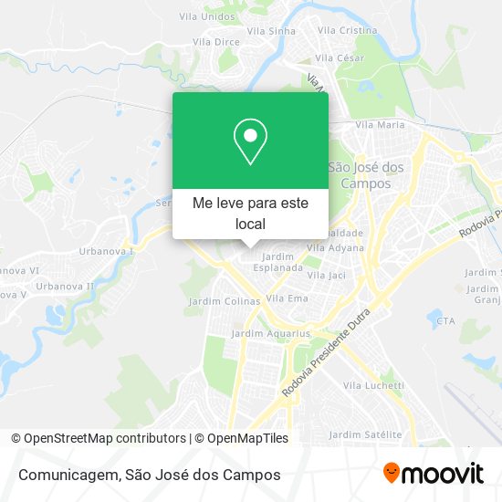 Comunicagem mapa
