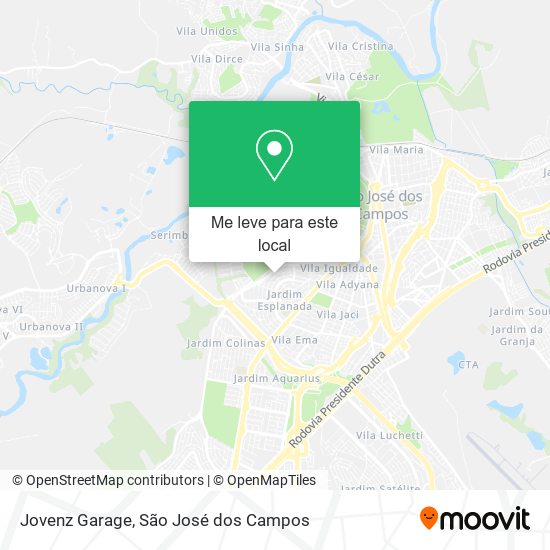 Jovenz Garage mapa