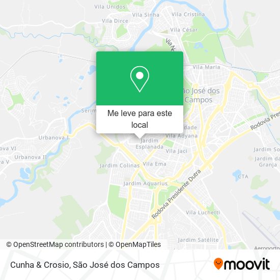 Cunha & Crosio mapa