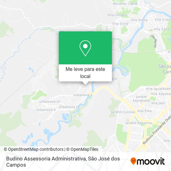Budino Assessoria Administrativa mapa