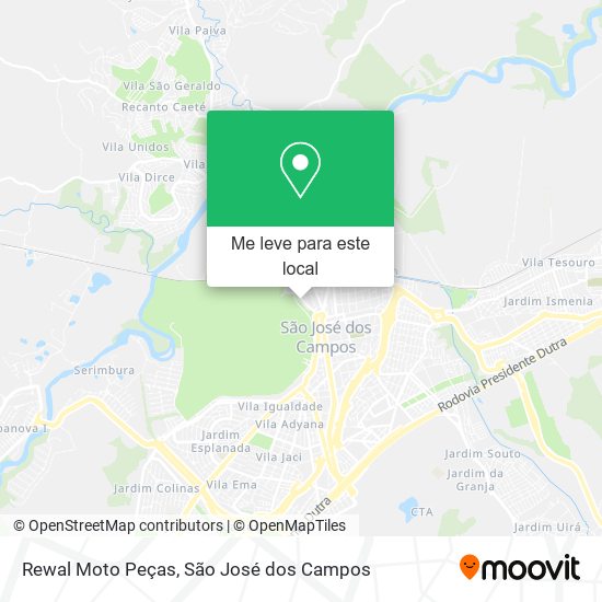 Rewal Moto Peças mapa