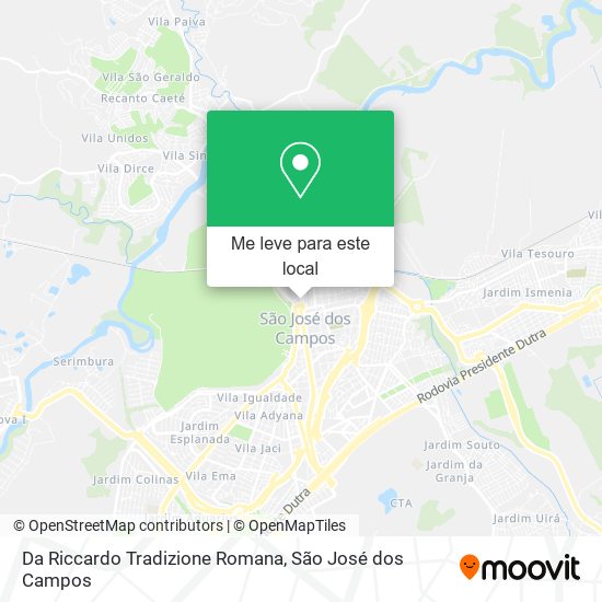 Da Riccardo Tradizione Romana mapa