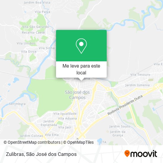 Zulibras mapa