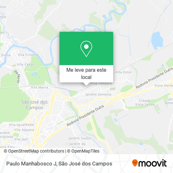 Paulo Manhabosco J mapa