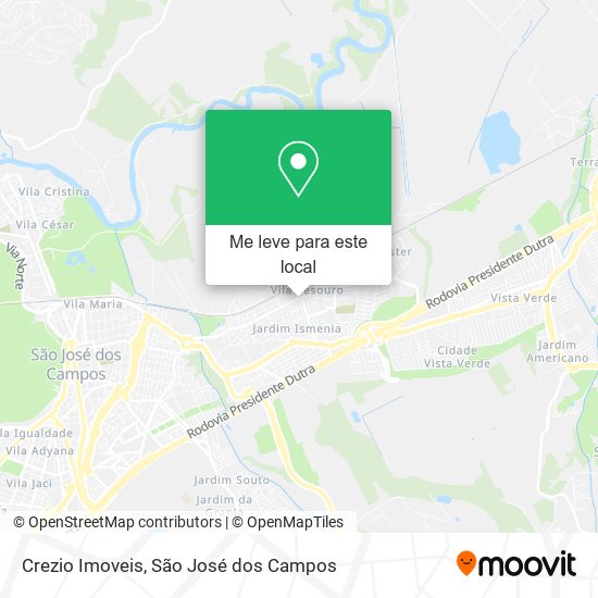 Crezio Imoveis mapa