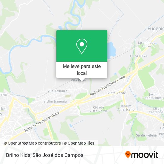 Brilho Kids mapa