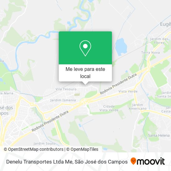 Denelu Transportes Ltda Me mapa