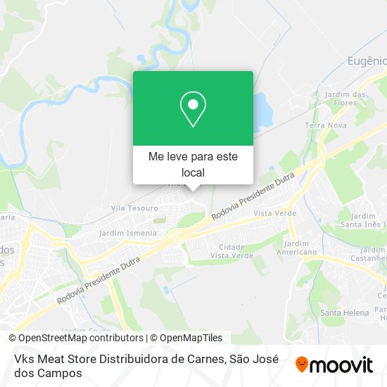 Vks Meat Store Distribuidora de Carnes mapa