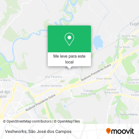 Veshworks mapa