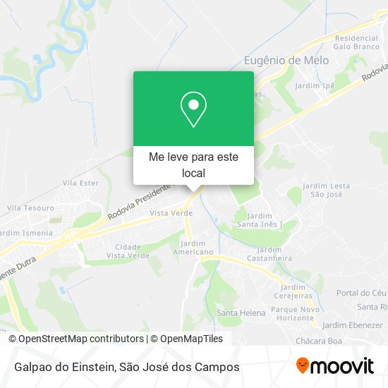 Galpao do Einstein mapa