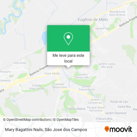 Mary Bagattini Nails mapa