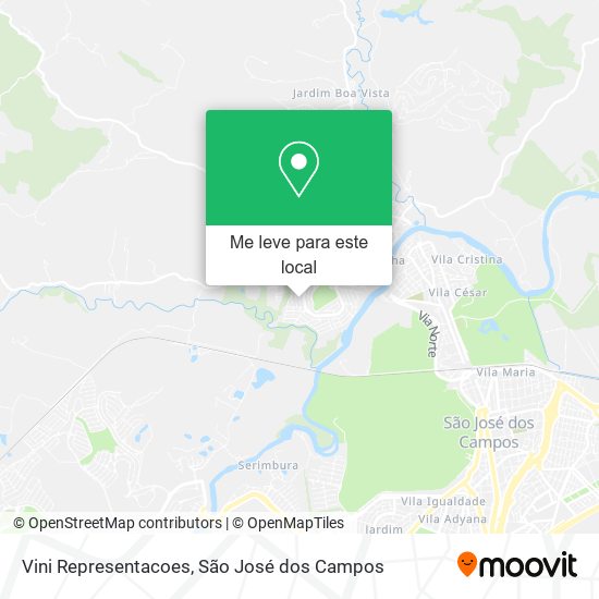 Vini Representacoes mapa