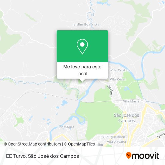 EE Turvo mapa