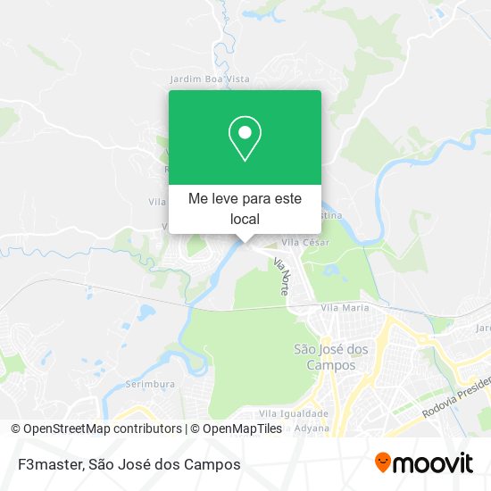 F3master mapa