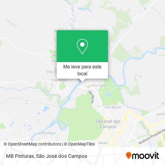 MB Pinturas mapa