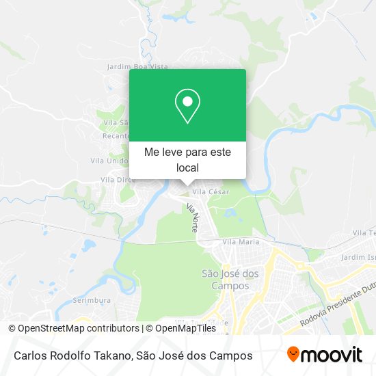 Carlos Rodolfo Takano mapa