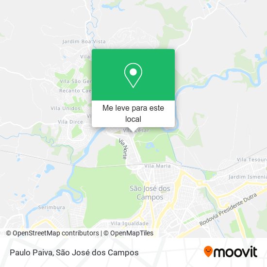 Paulo Paiva mapa