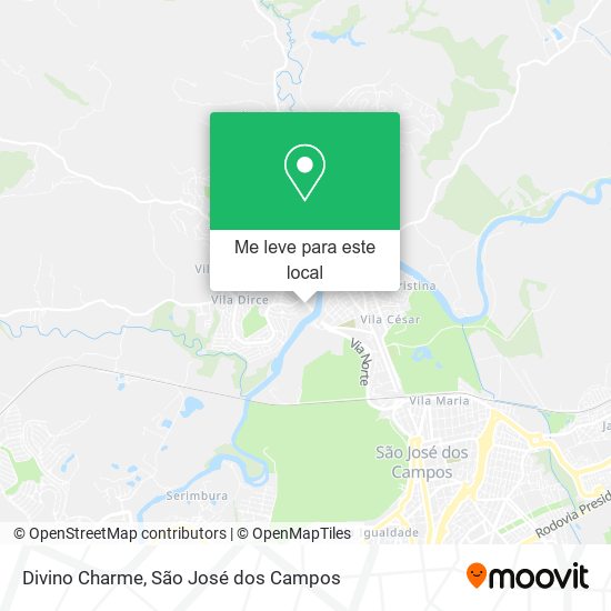 Divino Charme mapa