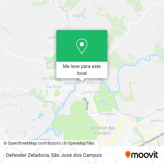 Defender Zeladoria mapa