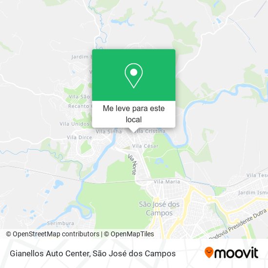 Gianellos Auto Center mapa