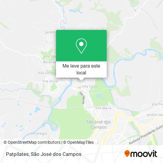 Patpilates mapa