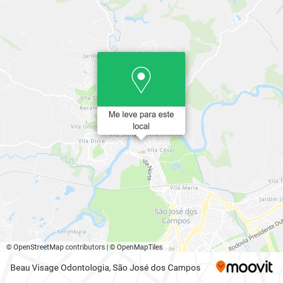 Beau Visage Odontologia mapa