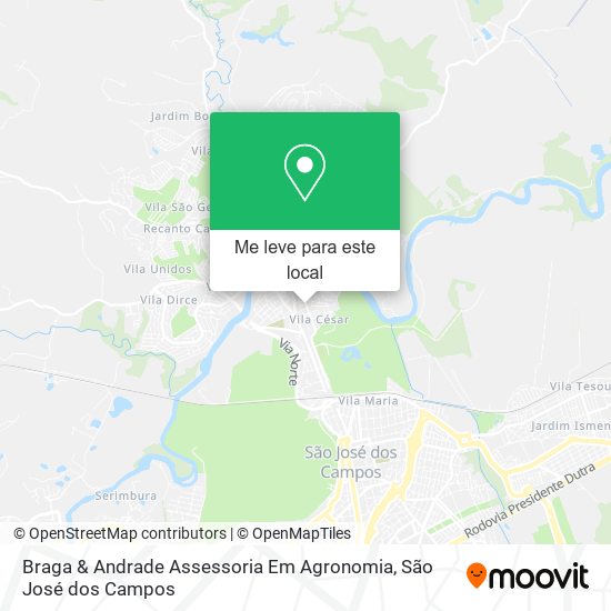 Braga & Andrade Assessoria Em Agronomia mapa