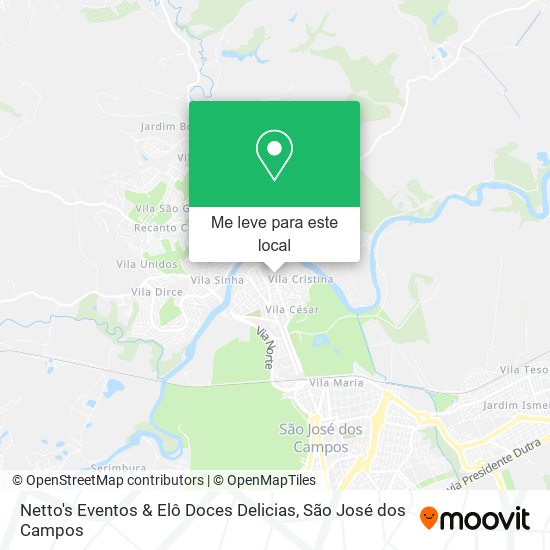 Netto's Eventos & Elô Doces Delicias mapa