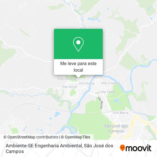 Ambiente-SE Engenharia Ambiental mapa