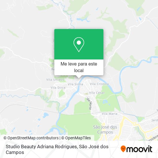 Studio Beauty Adriana Rodrigues mapa