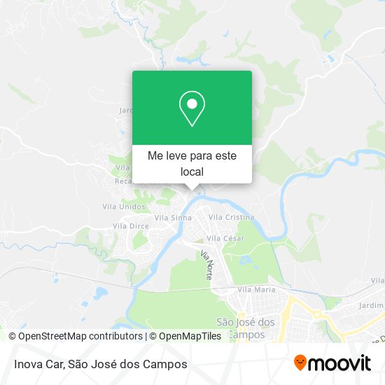 Inova Car mapa