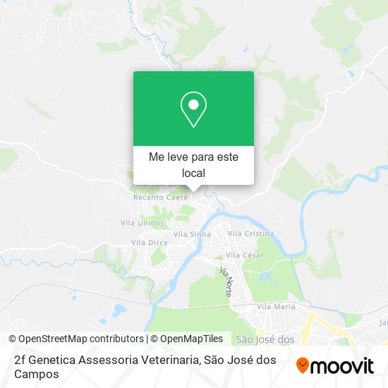 2f Genetica Assessoria Veterinaria mapa