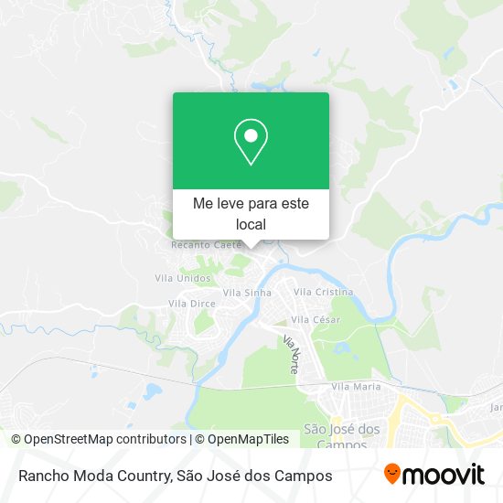 Rancho Moda Country mapa