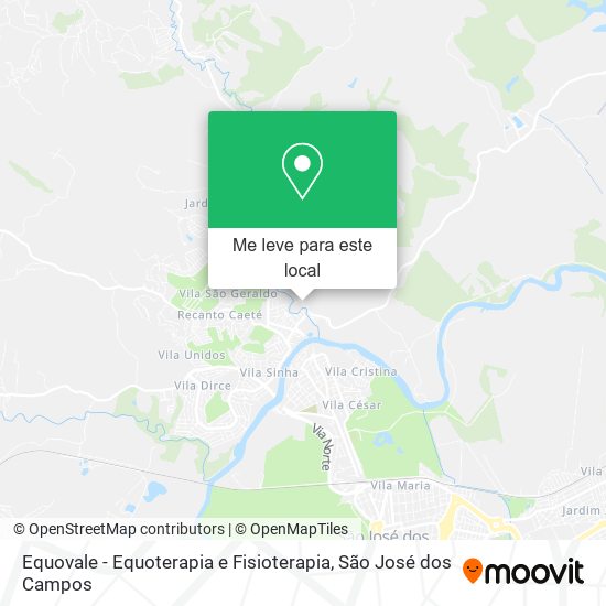 Equovale - Equoterapia e Fisioterapia mapa