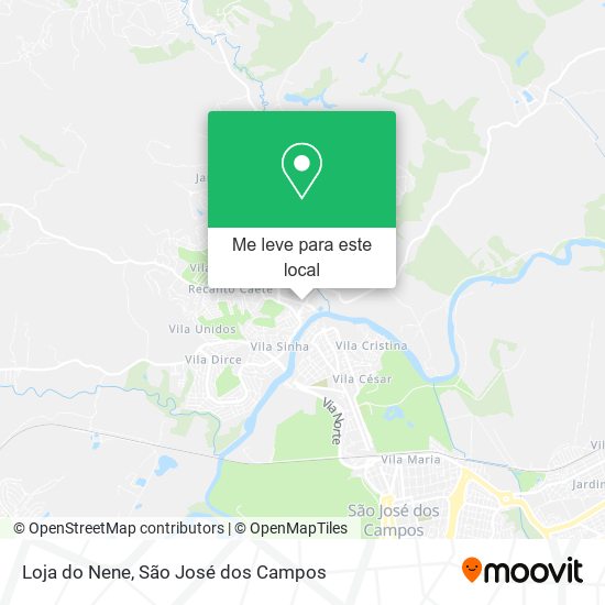 Loja do Nene mapa