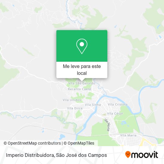 Imperio Distribuidora mapa